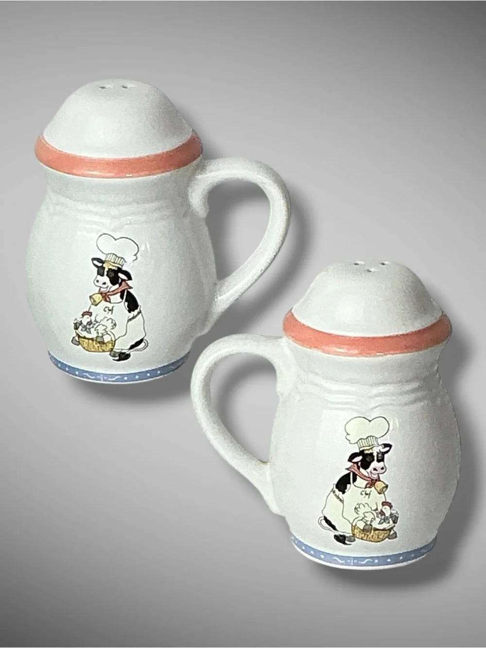 Vintage cow chef